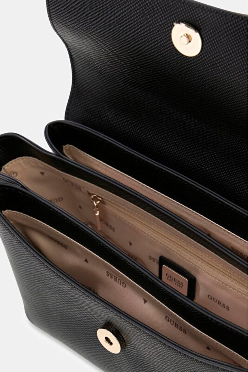 GUESS KADIN GILDA TOP HANDLE FLAP HWZG9747200 - Mavi