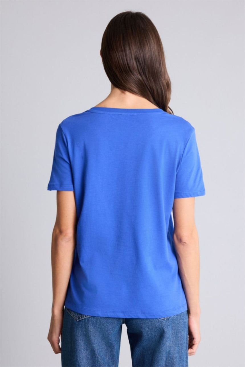 Defacto Kadın Short Sleeve T-Shirt W9578AZ - Beyaz