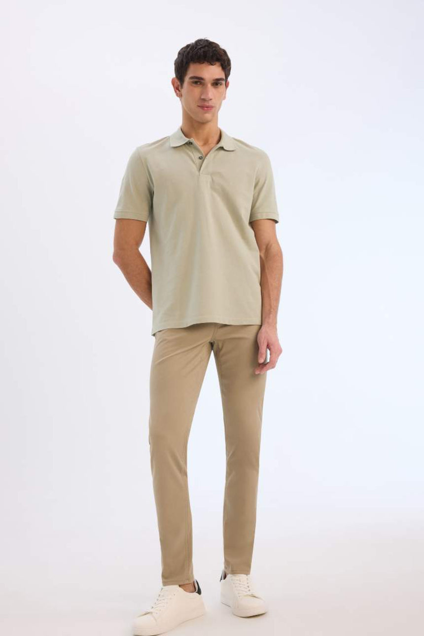 Defacto Erkek Chino Trousers B2089Ax - Açık Kahverengi