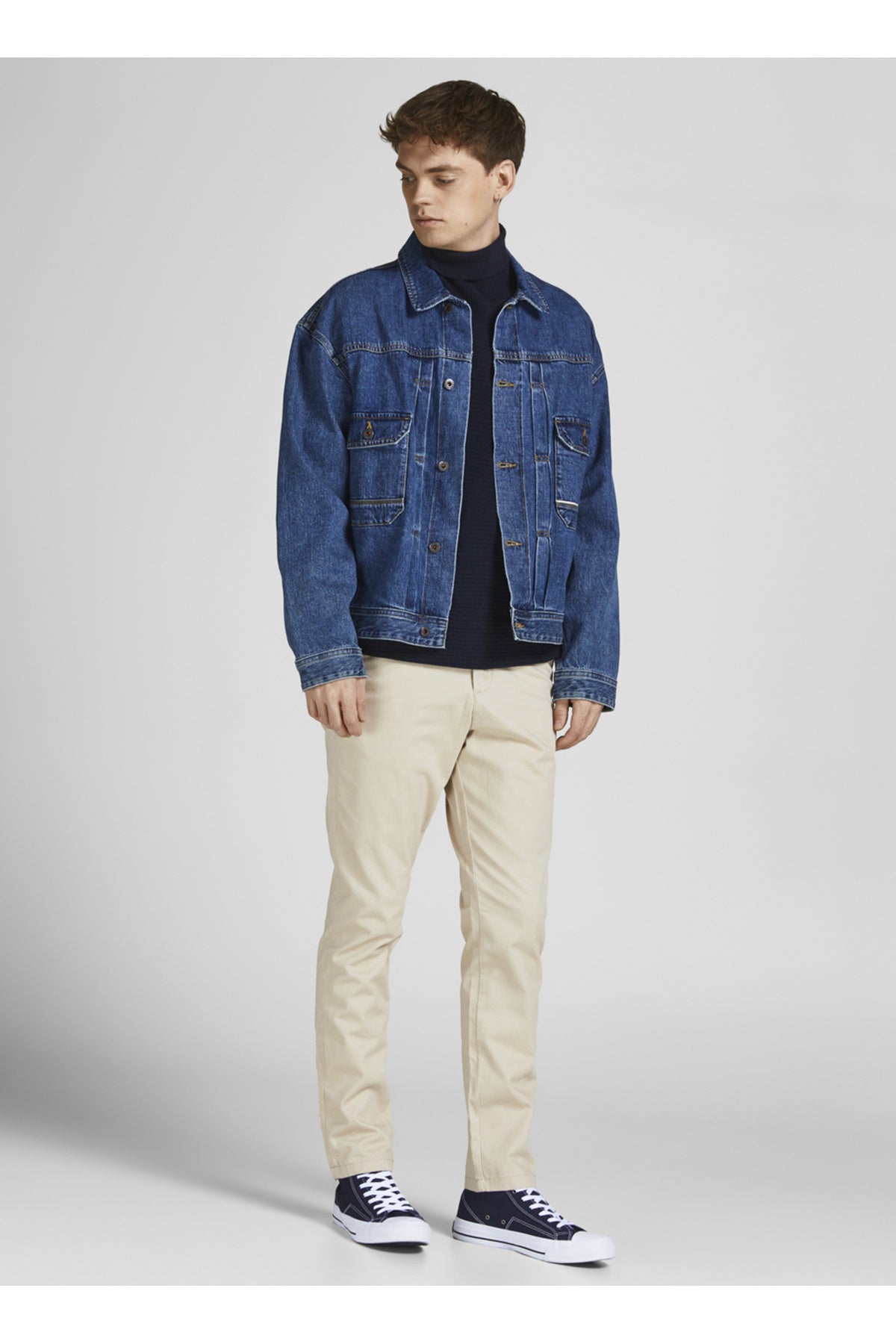 Jack & Jones Marco Bowie Erkek Chino Pantolon 12150148 - Açık Kahverengi / Bej