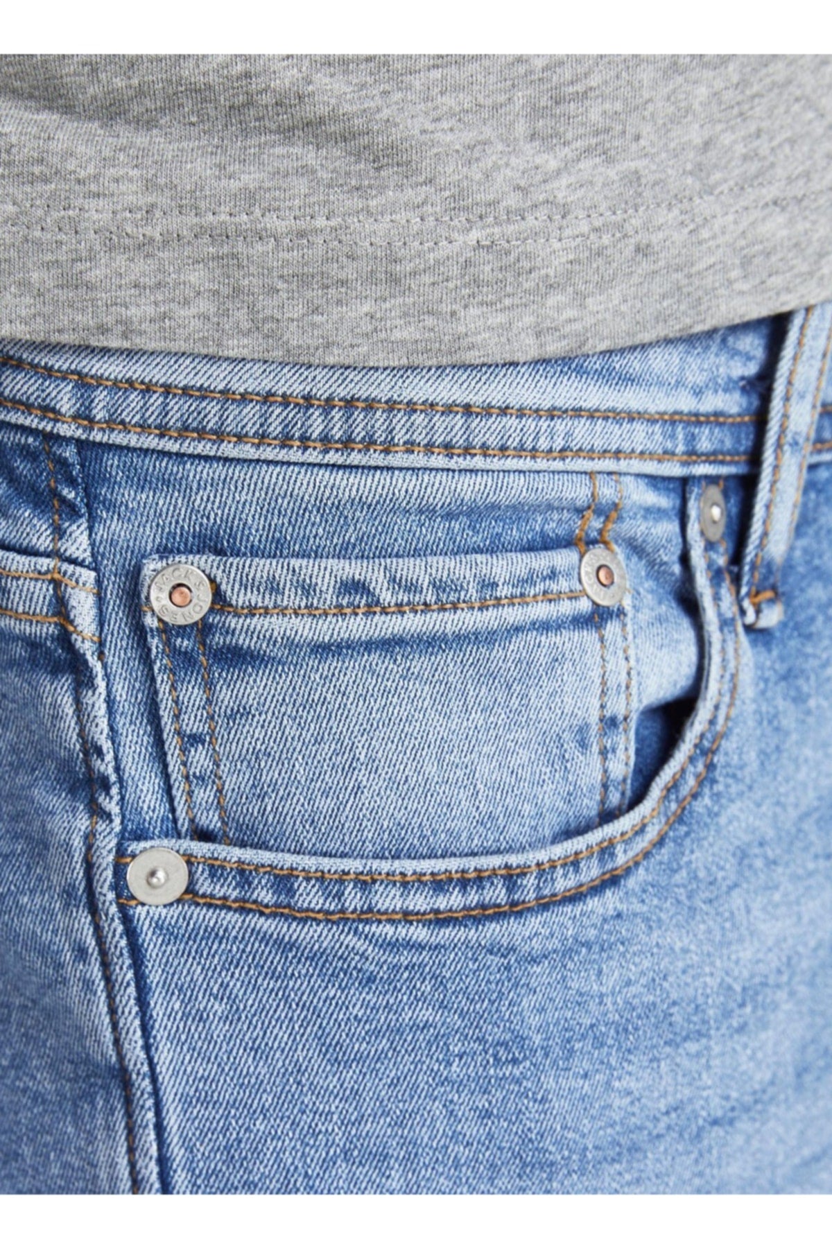 Jack & Jones Glenn Original Erkek Jean Pantolon 12203510 - Mavi