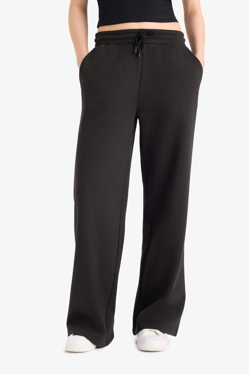 Defacto Kadın Trousers A0954AX - Siyah