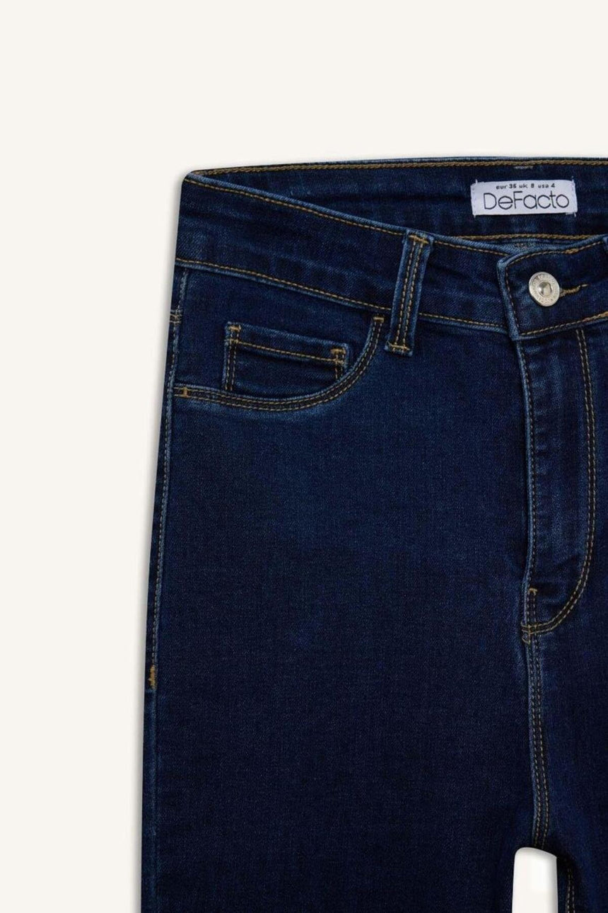 Defacto Kadın Denim B7498Ax - Siyah