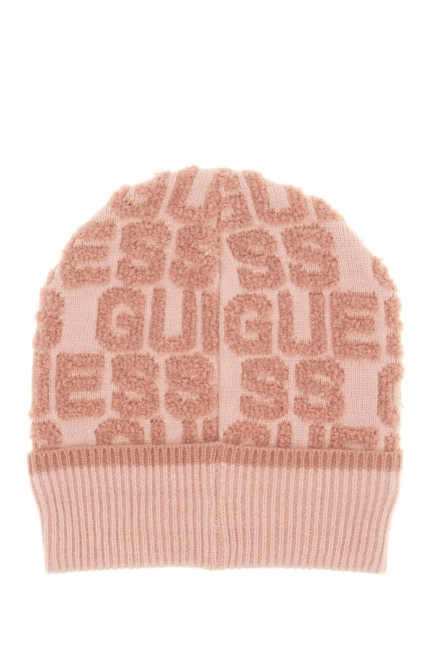 GUESS KADIN TEDDY GUESS BEANIE AW5425POL03 - Gül Kurusu