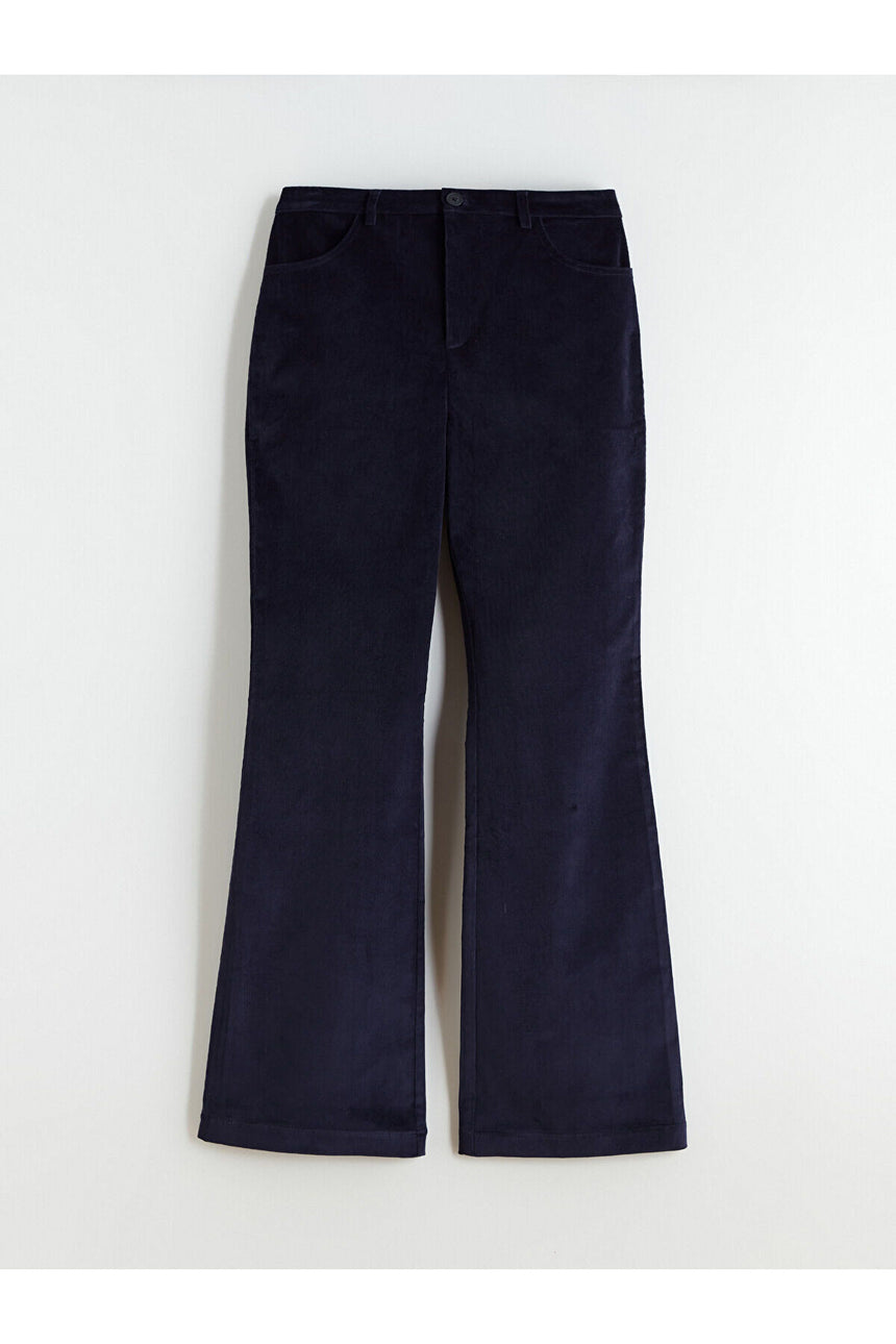 LC Waikiki Kadın Oversize Pantolon W5ER19I8 - Koyu Lacivert