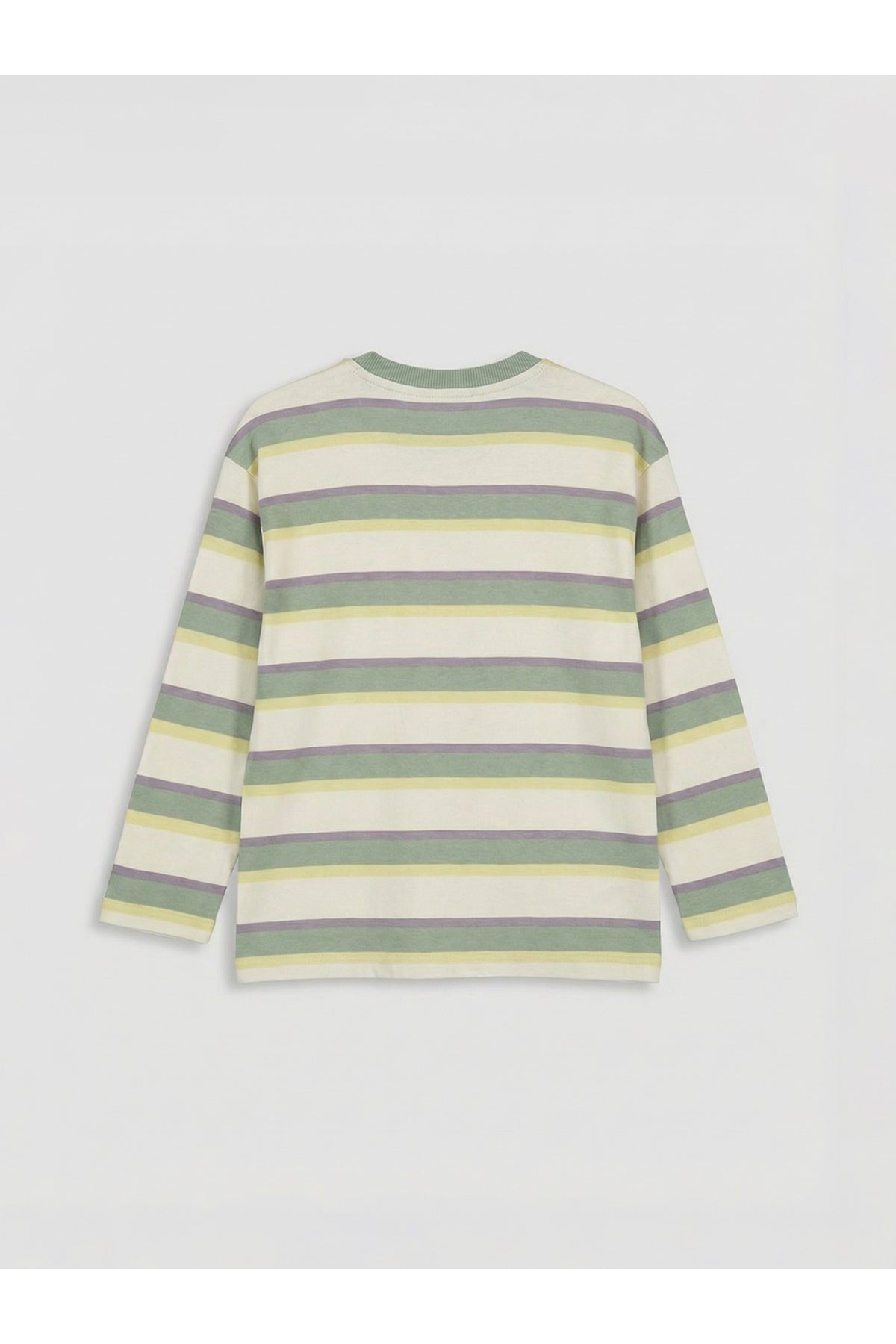 LC Waikiki Çocuk 2'li Uzun Kollu T-Shirt S64659B1 - Açık Bej