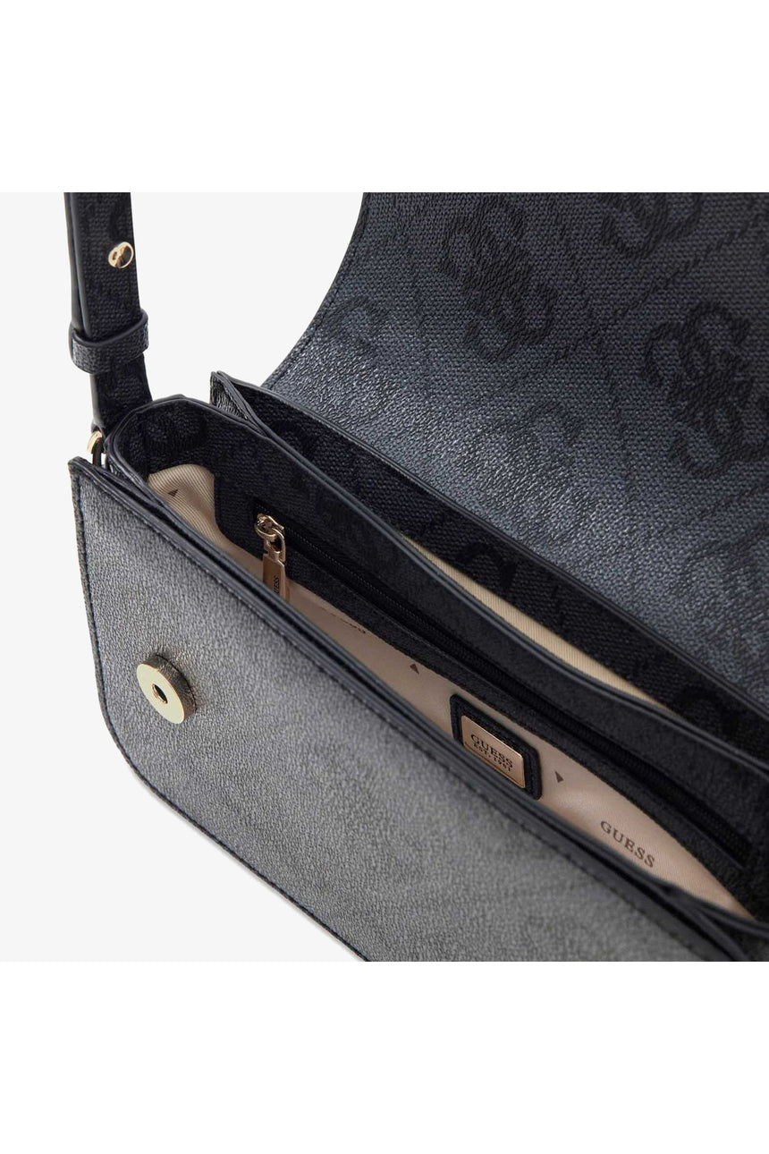GUESS KADIN JANIE LOGO CNVRTBL X HWOS9924210 - Ekru/ Krem