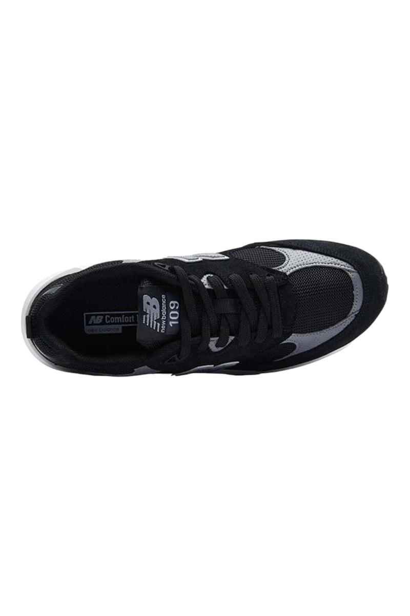 Sporline New Balance WS109LBG siyah ve gri renkli, nefes alabilir tekstil yüzeyli kadın günlük spor ayakkabı