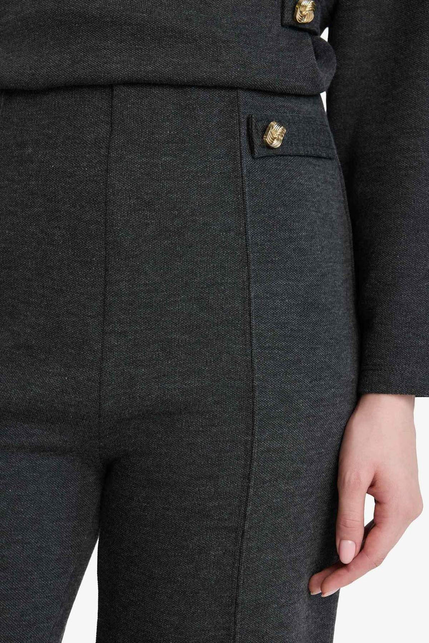 Defacto Kadın Trousers G2918AX - Antrasit
