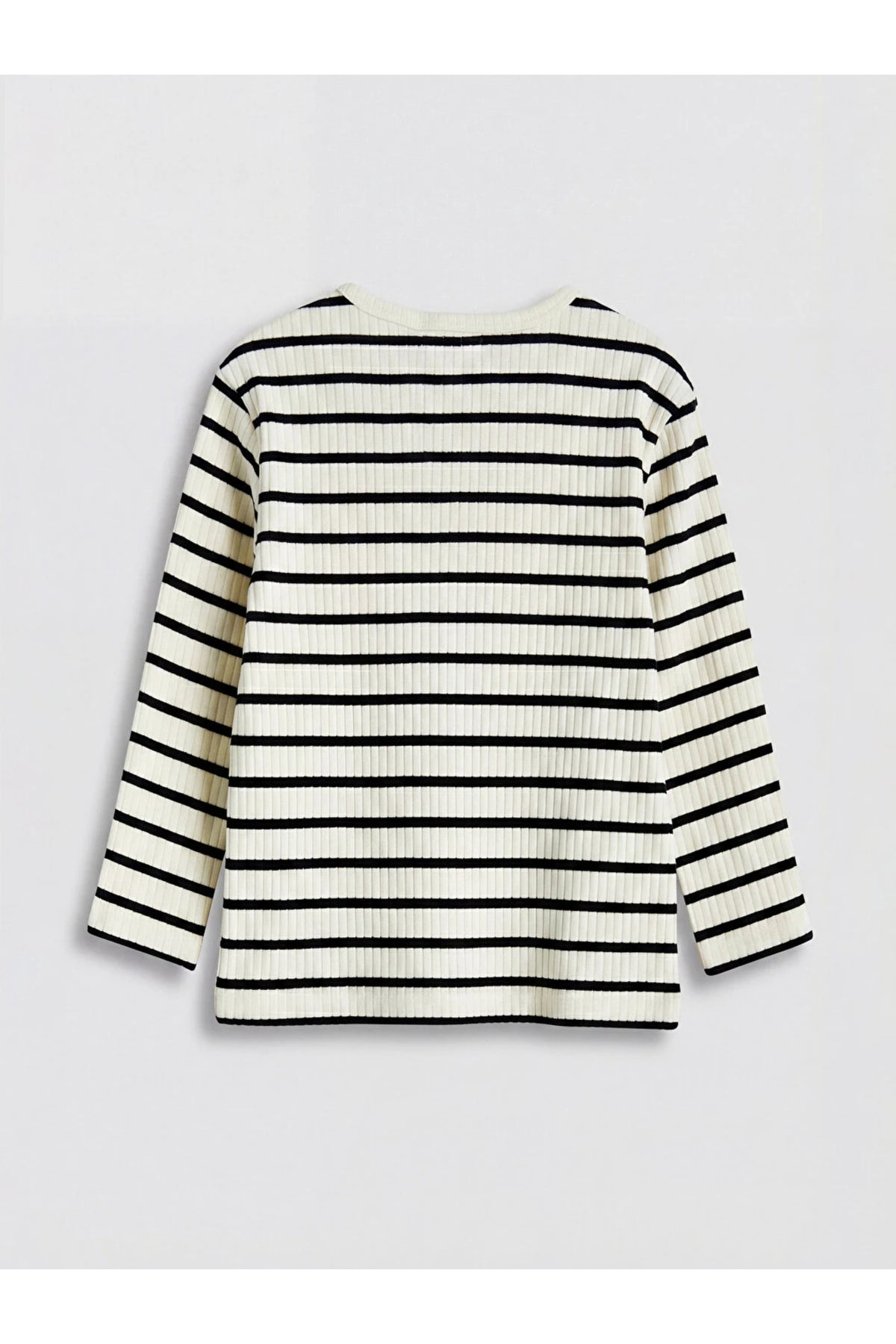 LC Waikiki Çocuk 2'li Uzun Kollu T-Shirt W62588D1 - Krem