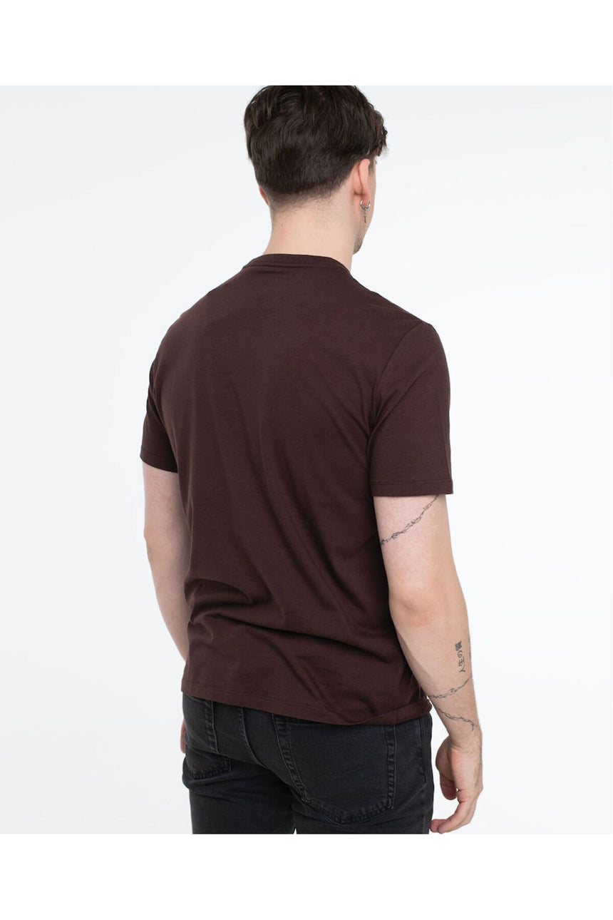 Calvin Klein Erkek SS 30S MICRO MONOLOGO GRAPHIC TE LV04RB866G - Kahverengi