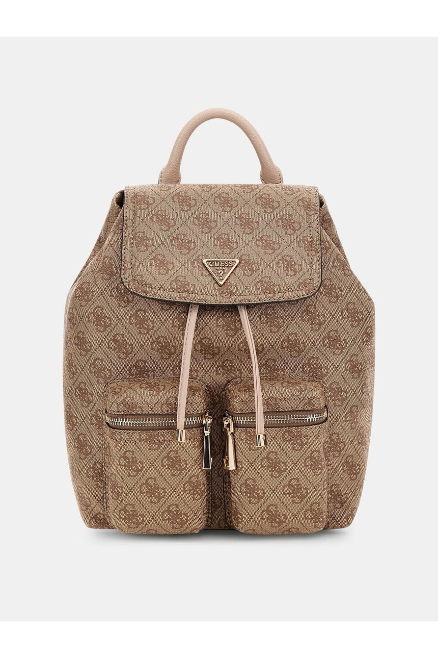 Guess Manhattan II Kadın Sırt Çantası HWSG7118310 - Açık Bej / Kahverengi
