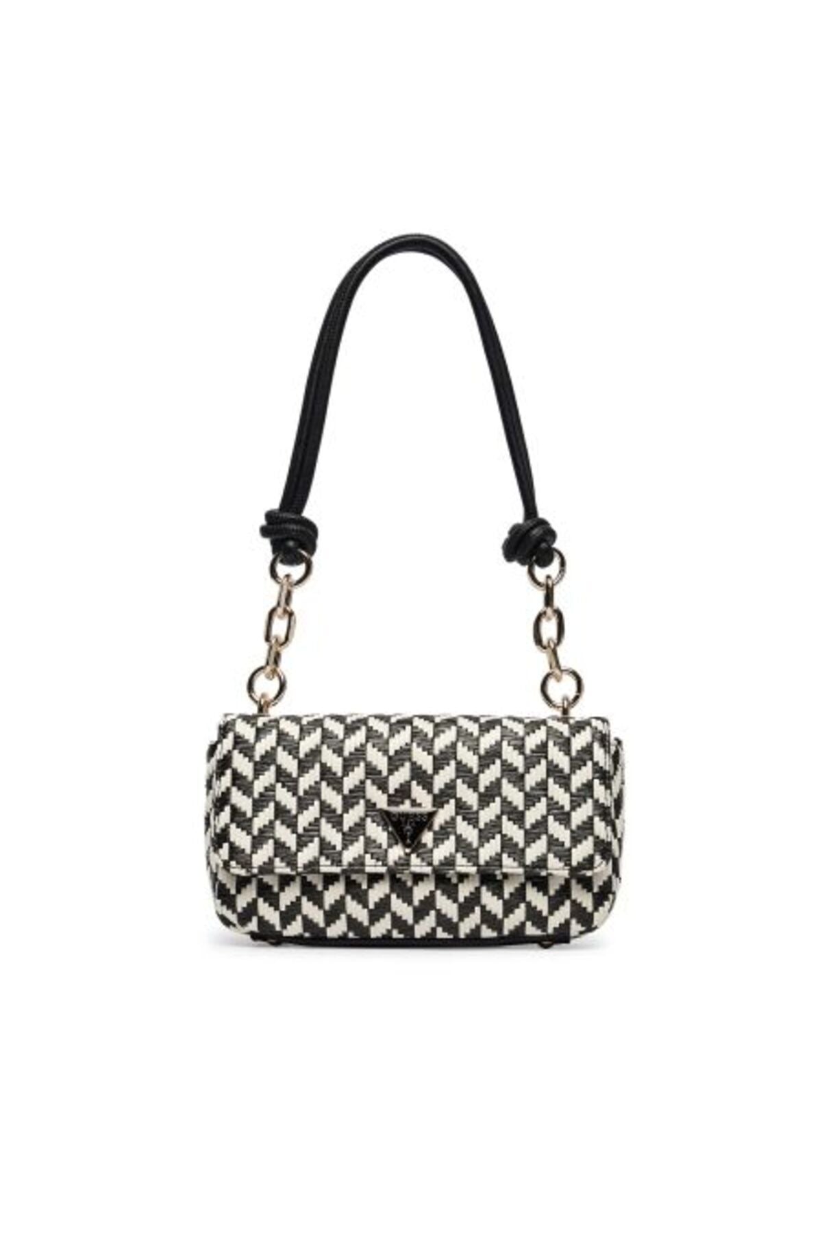 Guess Tessi Kadın Omuz Çantası HWWG7691190 - Siyah