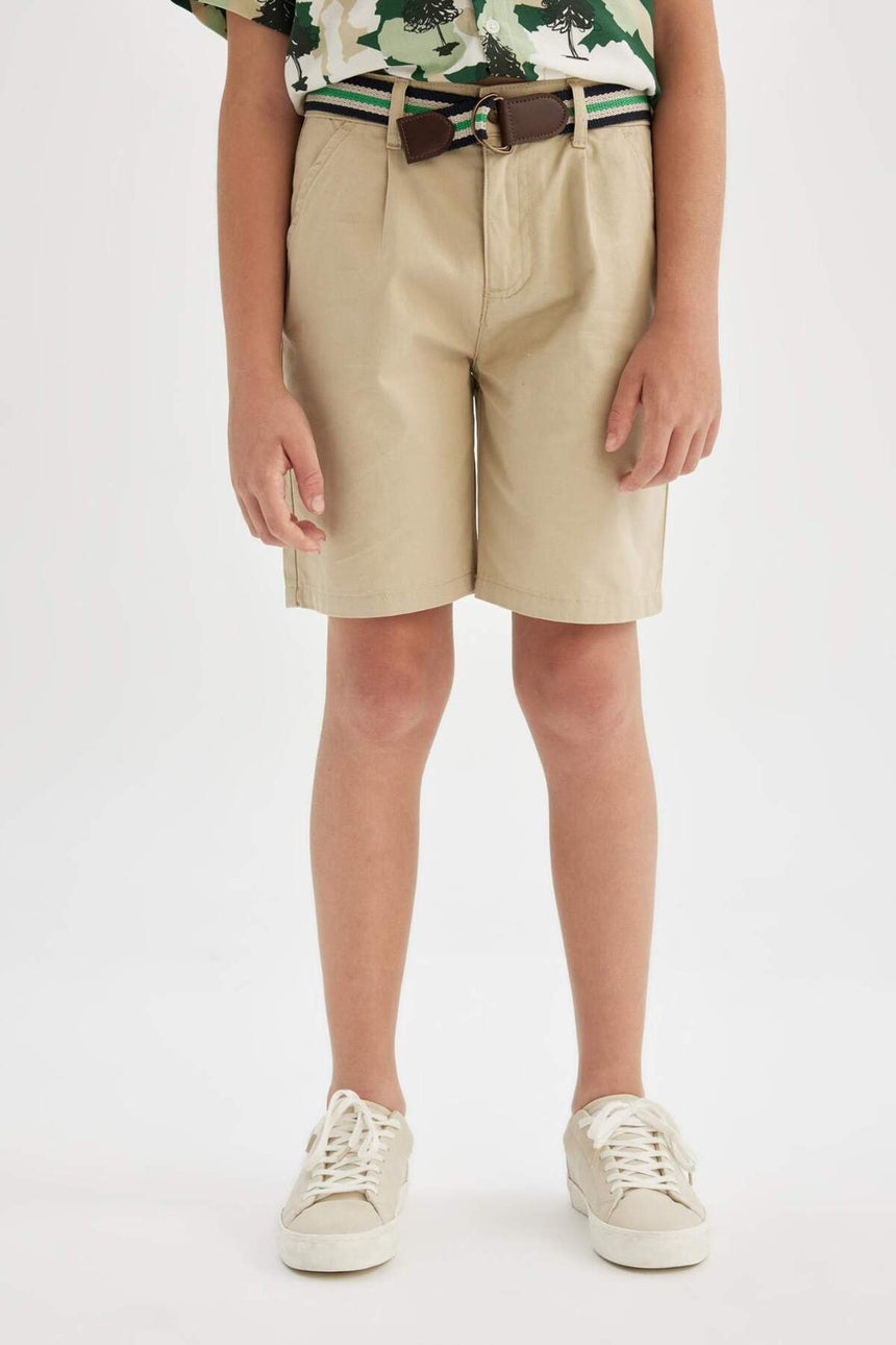 DEFACTO ÇOCUK C3525A8TRA SHORT - Açık Kahve