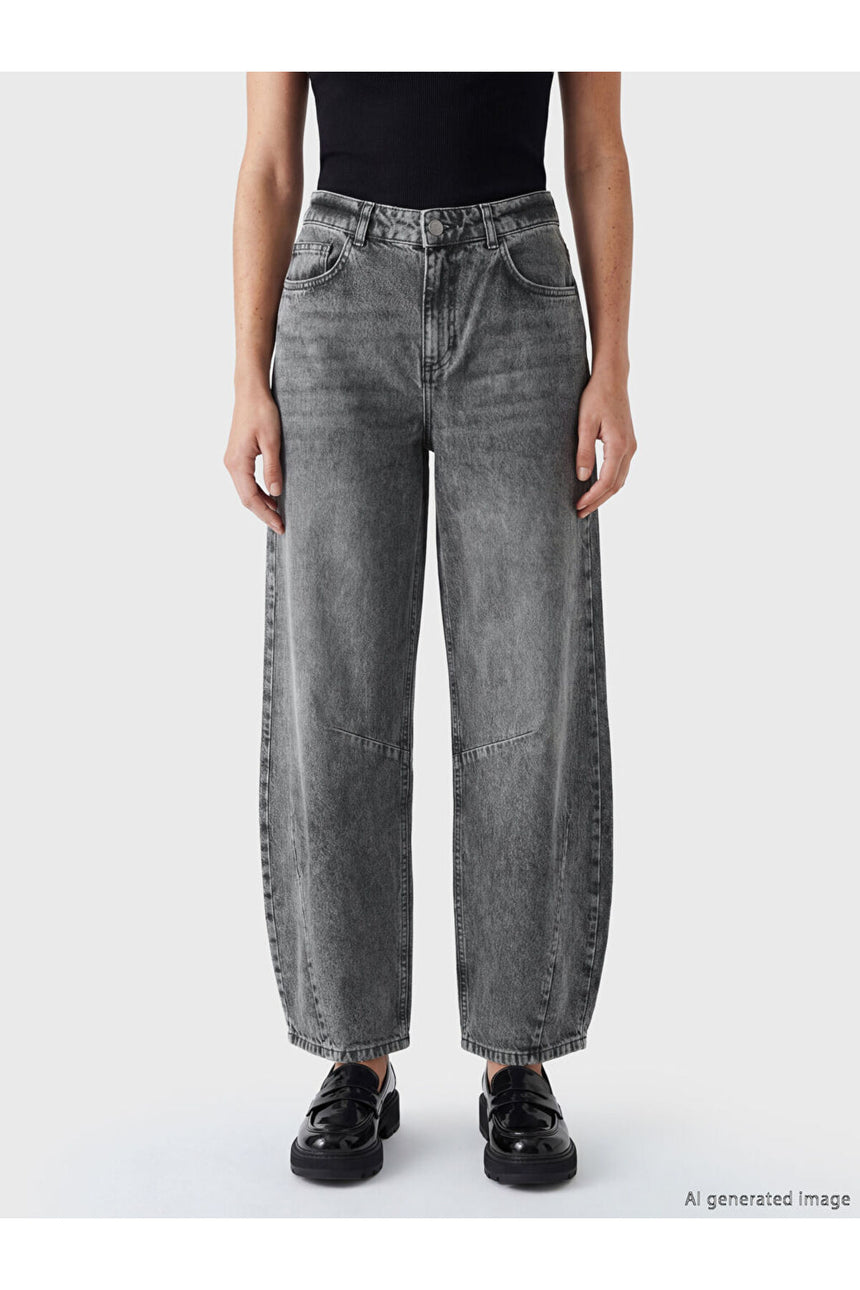LC Waikiki Kadın Jean Pantolon S6B158B8 - Gri