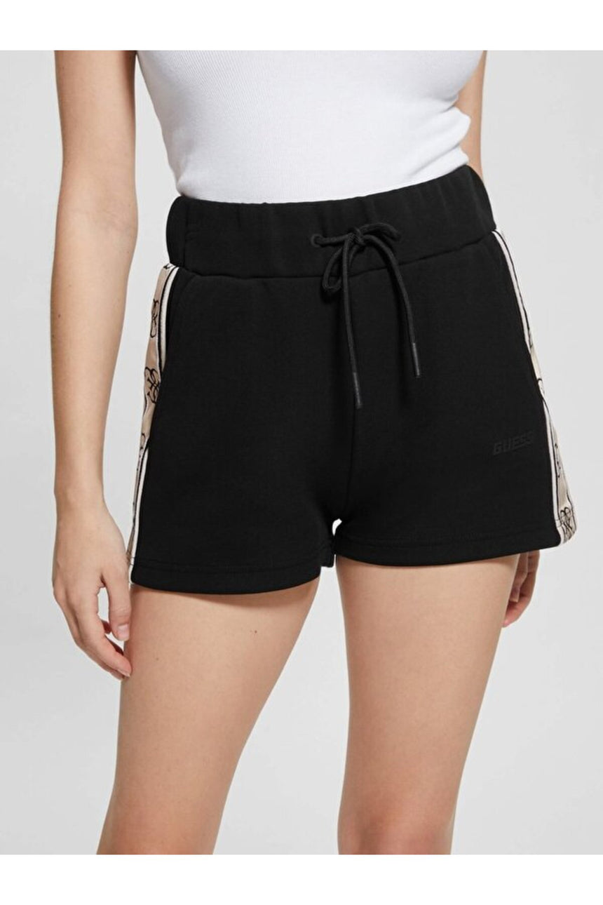 GUESS KADIN BRITNEY SHORT V3GD13KB3P2 - Siyah