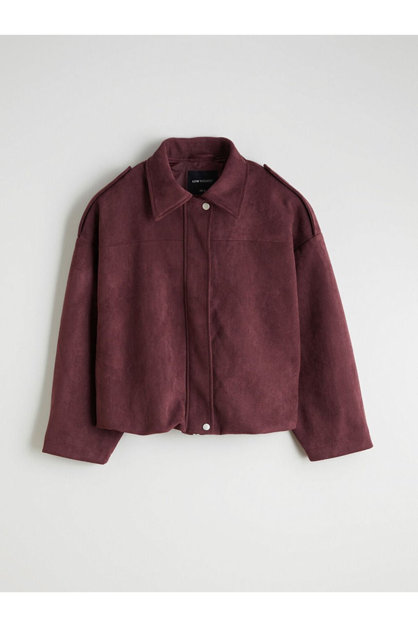 LC Waikiki Kadın Ceket W5MQ27D8 - Bordo