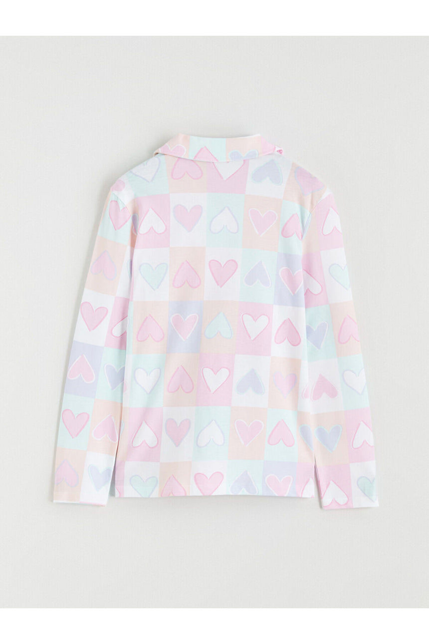 LC Waikiki Çocuk Pijama Takımı S66889B4 - Beyaz