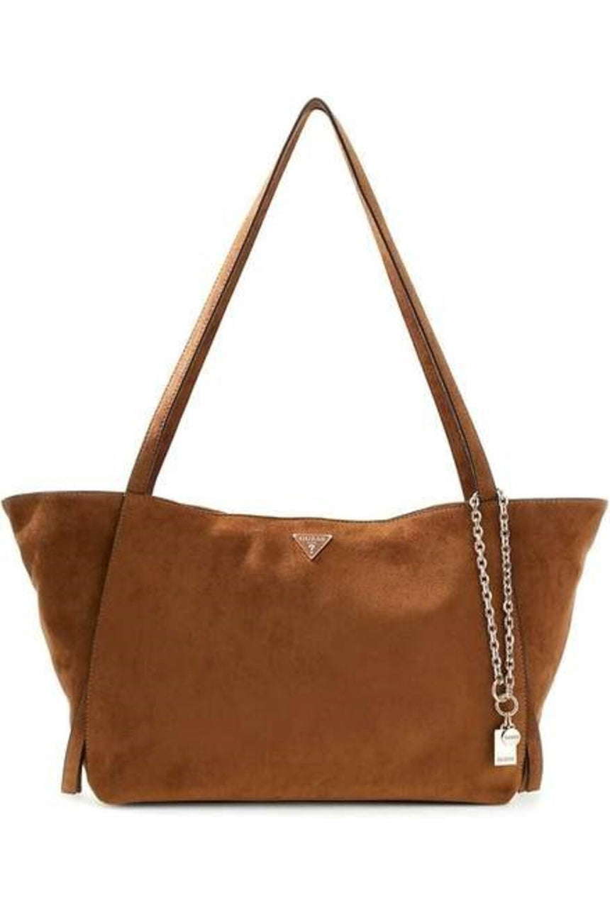 GUESS KADIN DEVON 3 COMP TOTE HWSG9745230 - Kahverengi