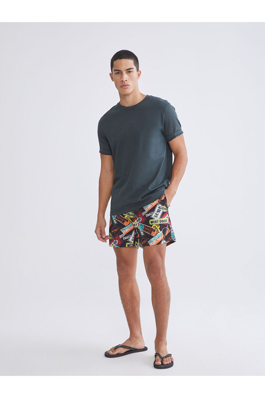 LC Waikiki Erkek Deniz Şortu S6FT67B8 - Siyah