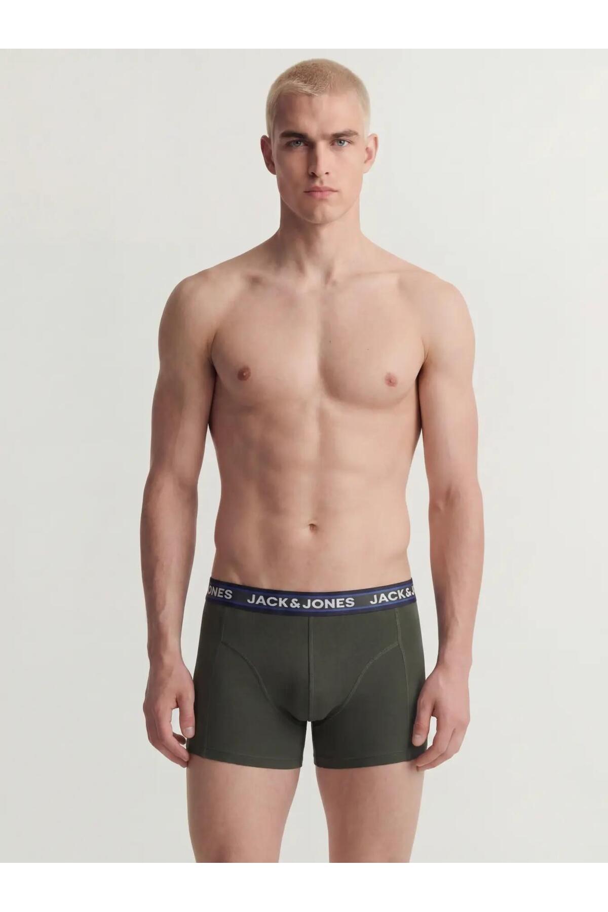 Jack & Jones Oliver Erkek 5'li Boxer 12189937 - Siyah