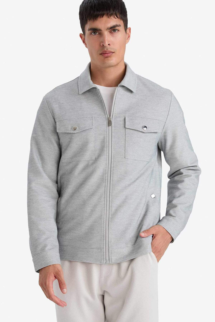 Defacto Erkek Mont D7533AX - Gri