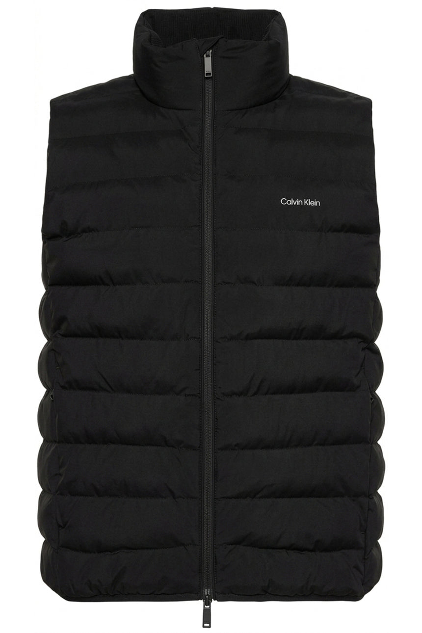 Calvin Klein Erkek CLASSIC LTWT NYLON CHANNELED PUF LV04LG504G - Siyah