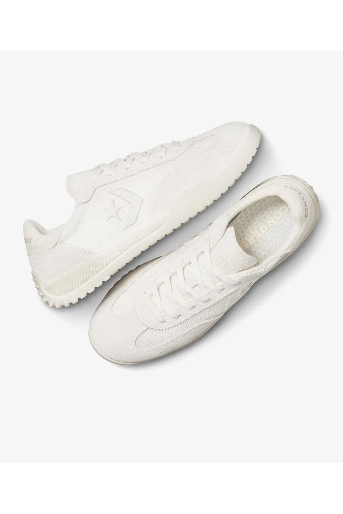 Converse Run Star Trainer Unisex Sneaker A12196C - Krem