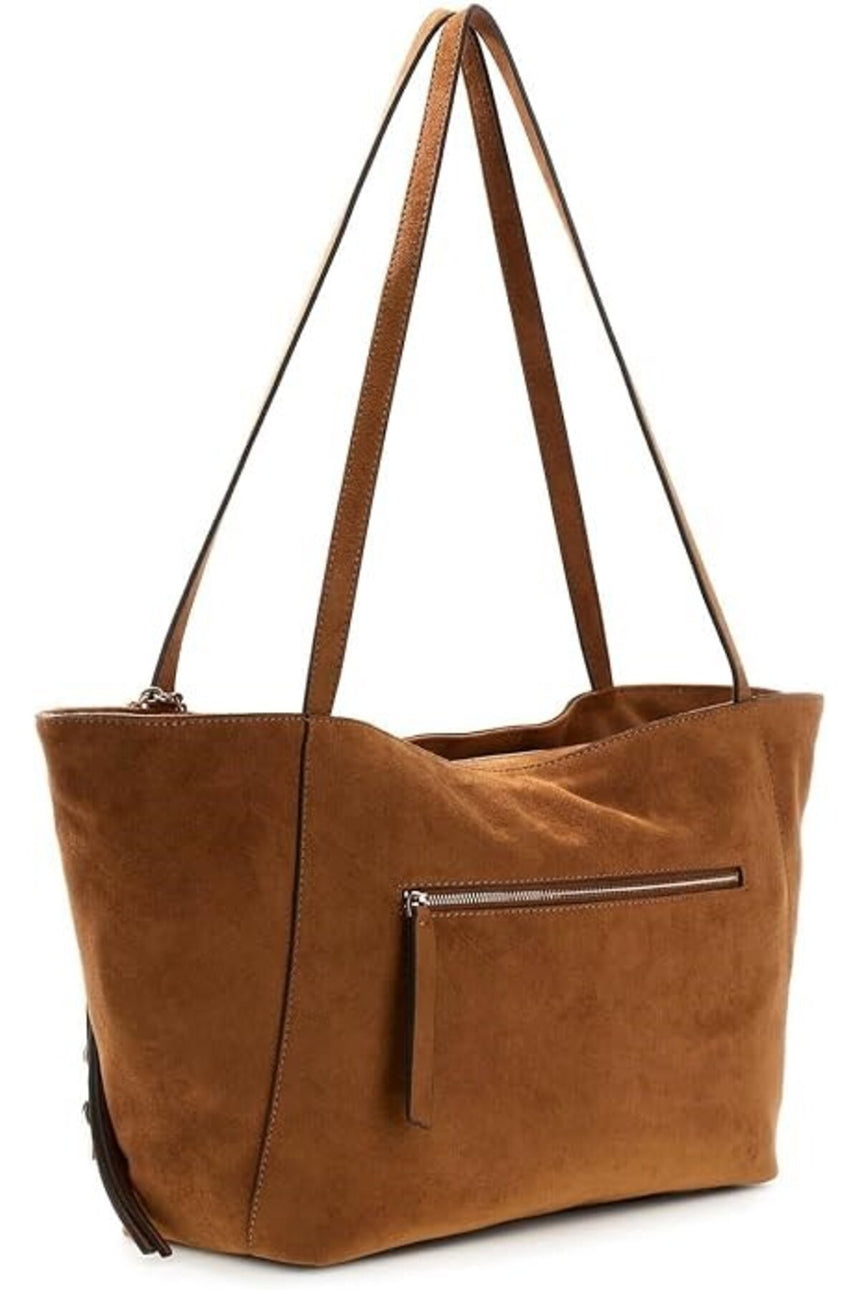 GUESS KADIN DEVON 3 COMP TOTE HWSG9745230 - Kahverengi
