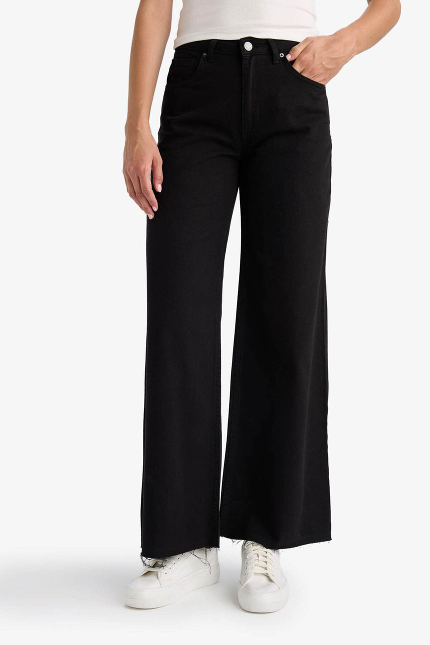 Defacto Kadın Trousers E4381AX - Siyah
