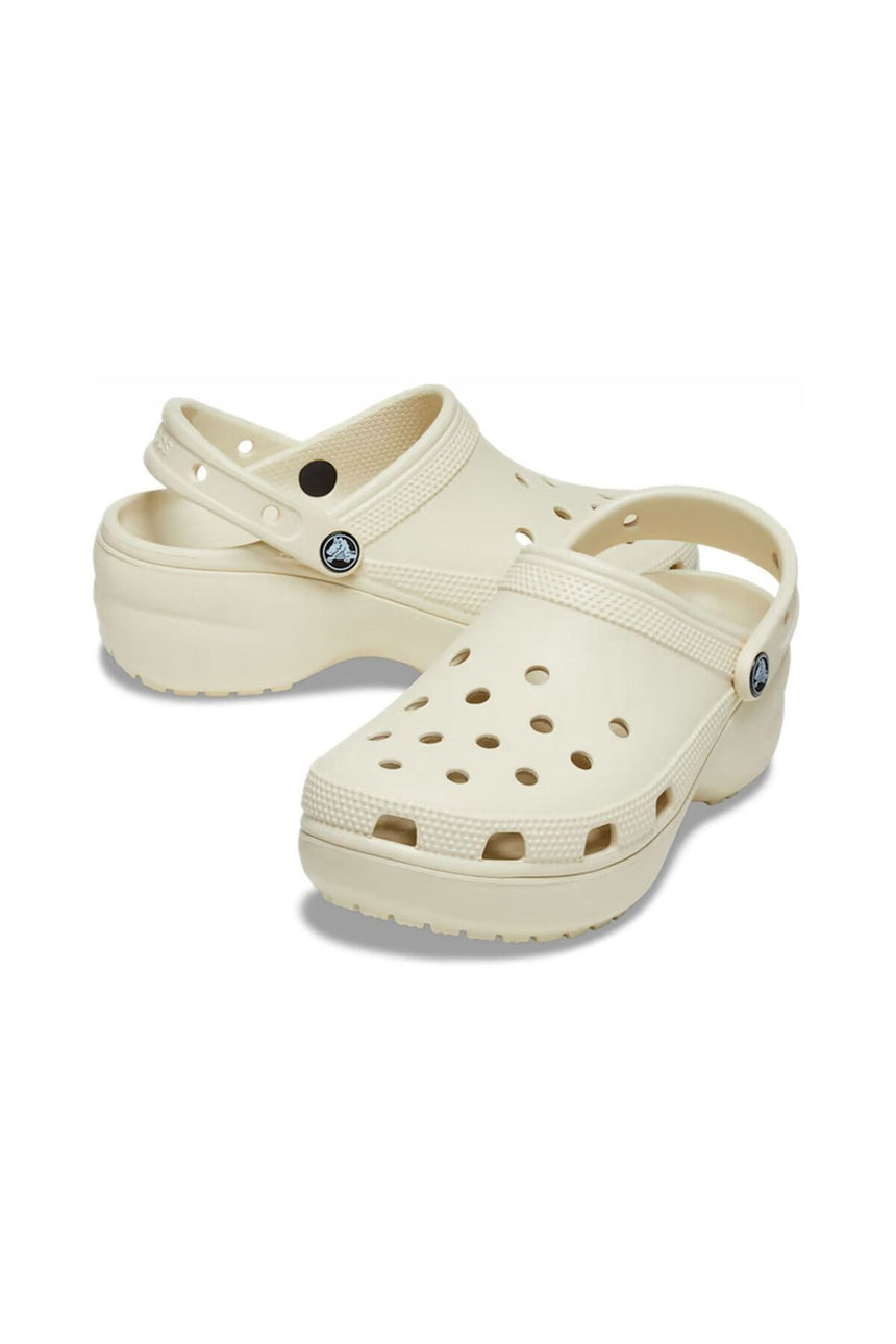 Crocs Platform Clog CR2918 Kadın Terlik - Açık Krem