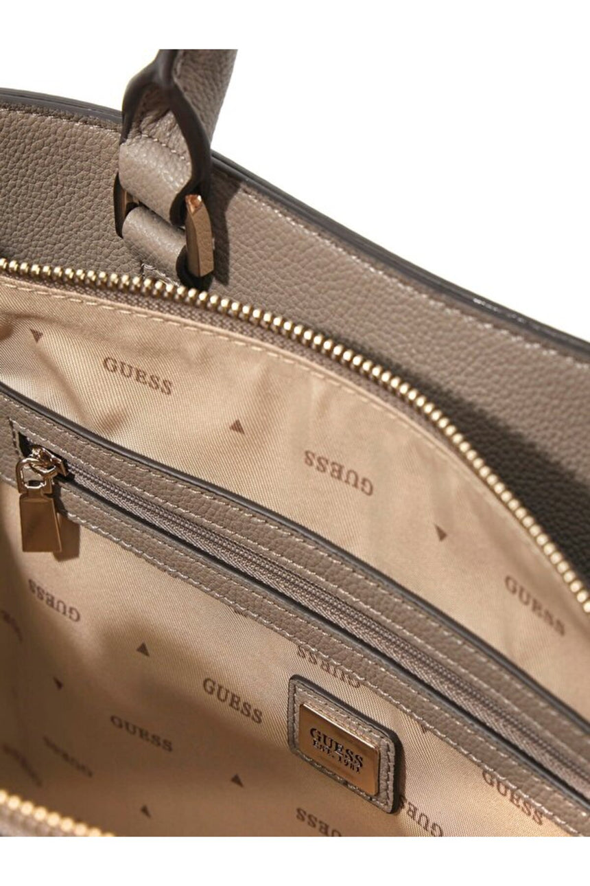 GUESS KADIN MERIDIAN II GIRLFRIEND SATCHEL HWBG6974060 - Açık Bej / Krem