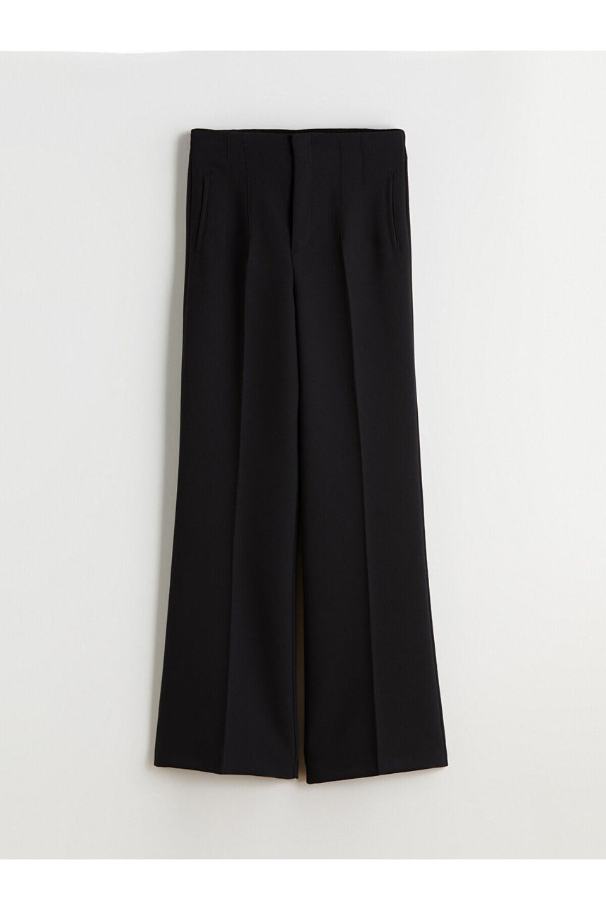 LC Waikiki Kadın Oversize Pantolon W5NR38C8 - Siyah