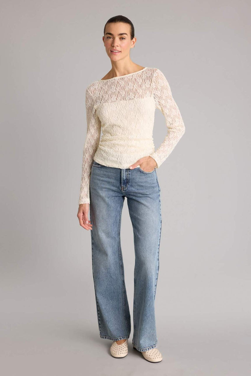 Defacto Kadın Long Sleeve Blouse G1743AX - Ekru