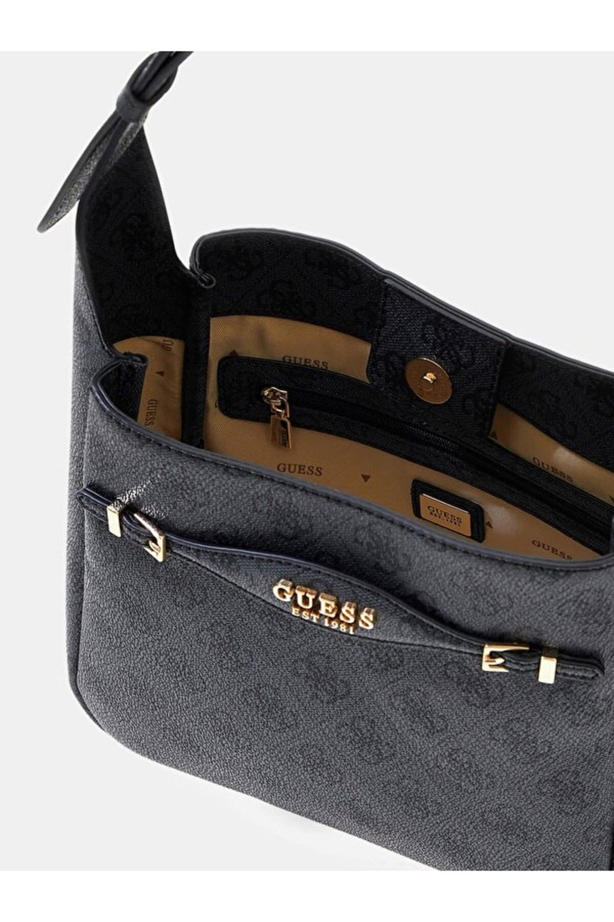 GUESS KADIN KATYA HOBO SHOULDER HWSG9652010 - Ekru/ Krem