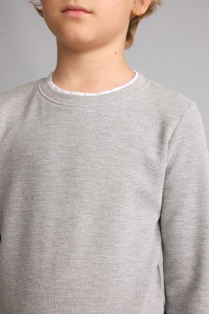 DeFacto Çocuk Sweatshirt V1186A6 - Gri