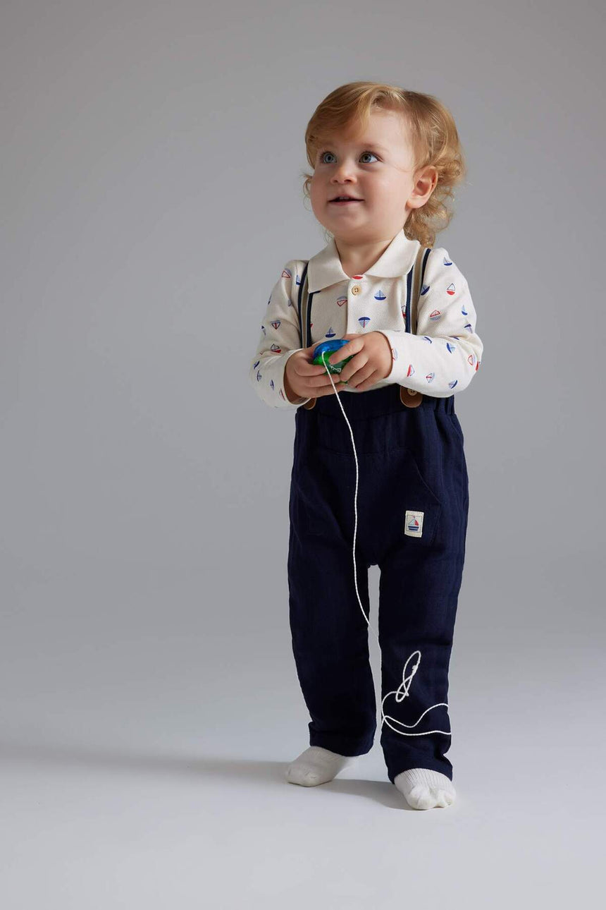 Defacto Çocuk Trousers D9087A5 - Koyu Lacivert