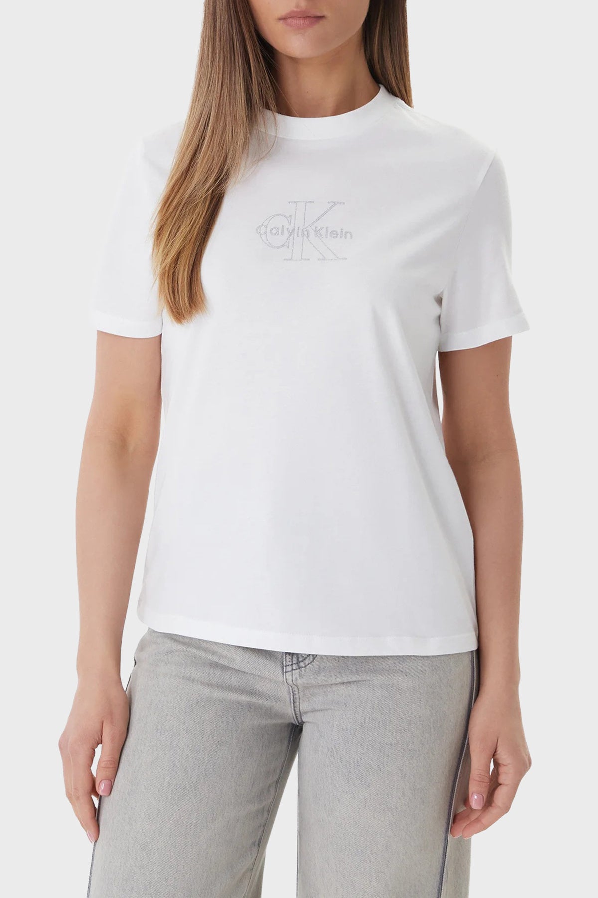 Calvin Klein LV047F831G Kadın T-Shirt - Siyah