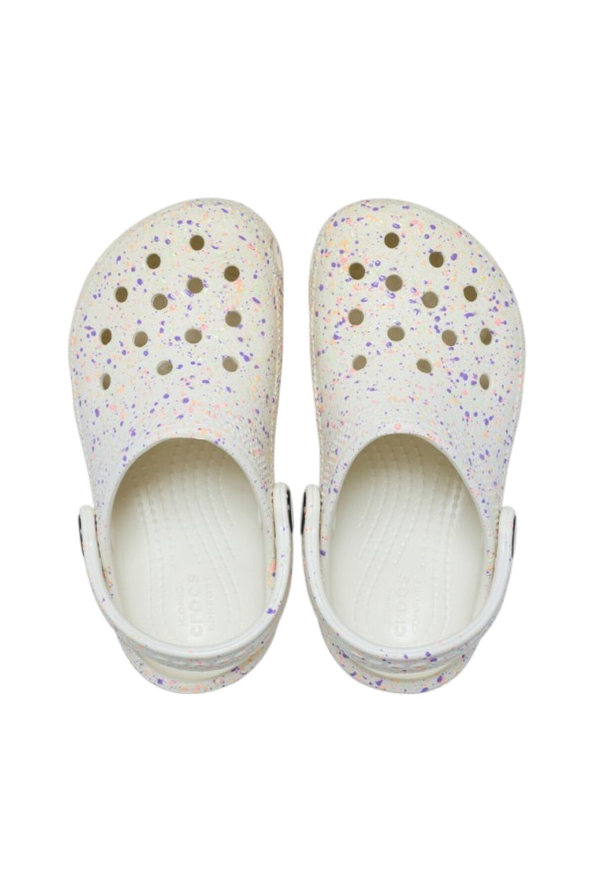CROCS KIDS Classic Glow Paint SplatterCgT 212669 - Beyaz