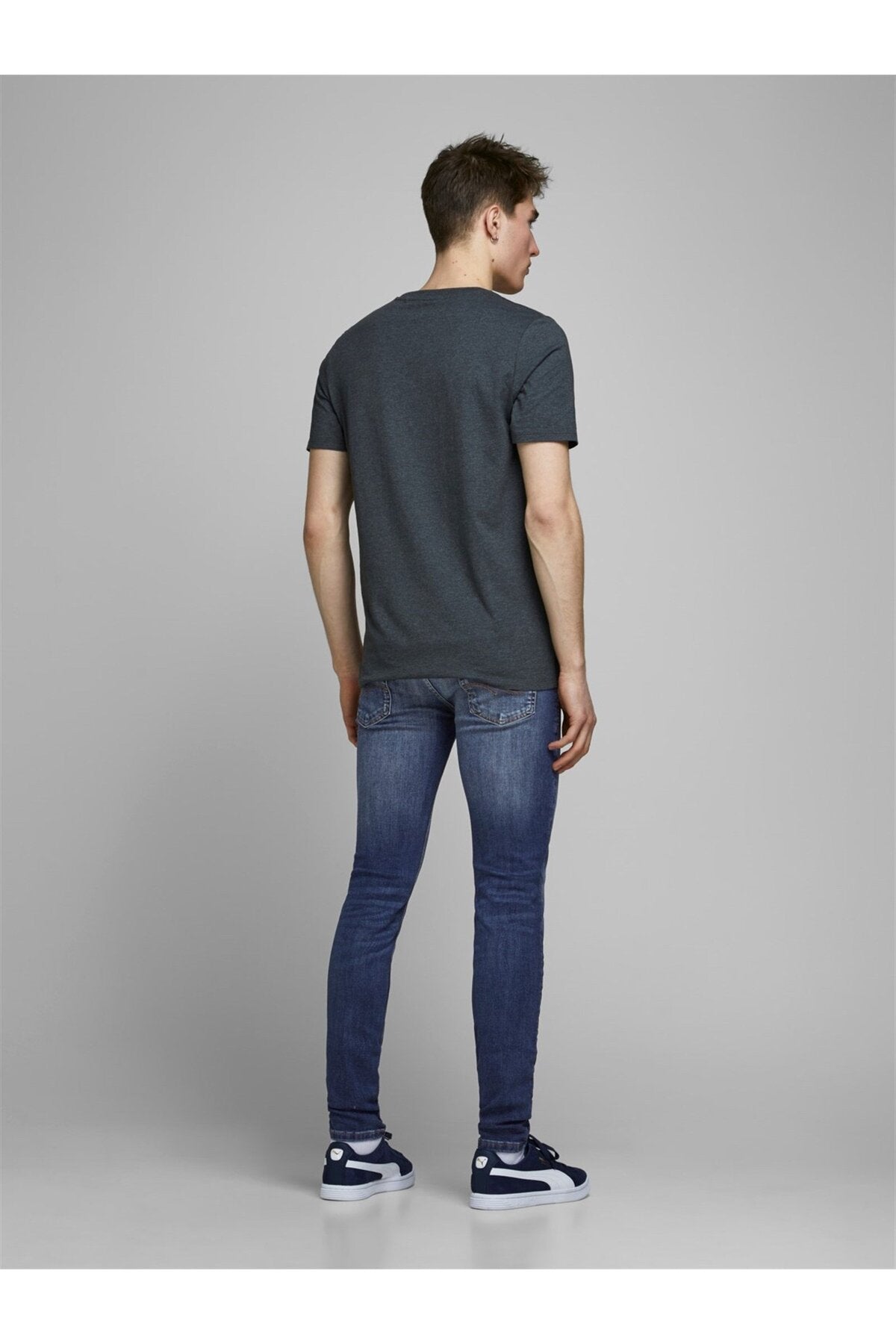 Jack & Jones Liam Original Erkek Jean Pantolon 12166854 - Mavi