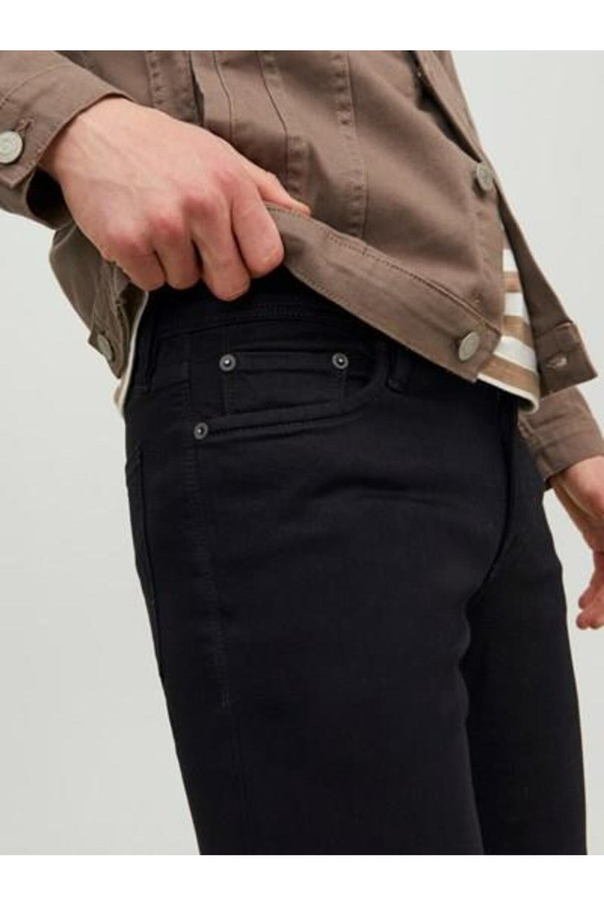 JACK&JONES JJIGLENN JJFELIX GE 046 50SPS NOOS 12113450 - Siyah