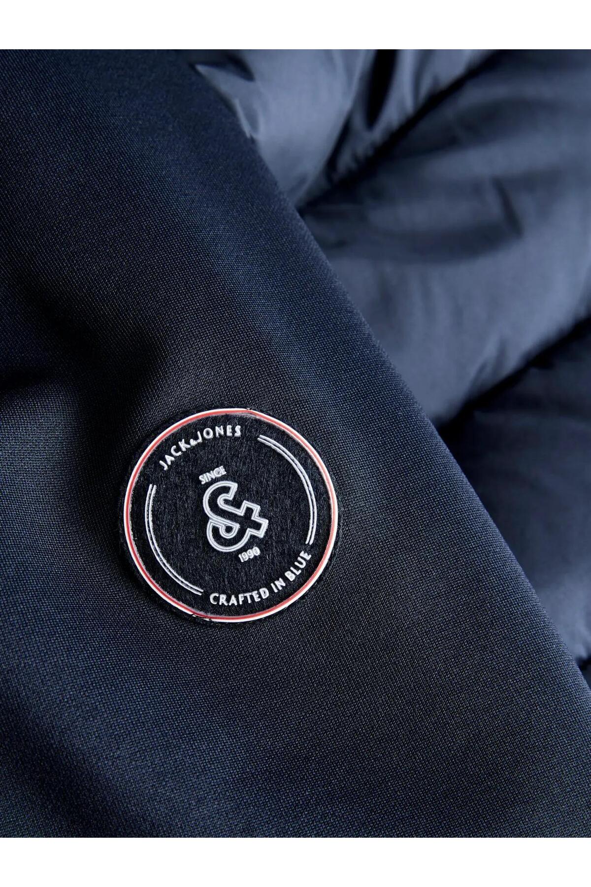 Jack & Jones Tate Erkek Büyük Beden Hibrit Ceket 12299455 - Koyu Mavi