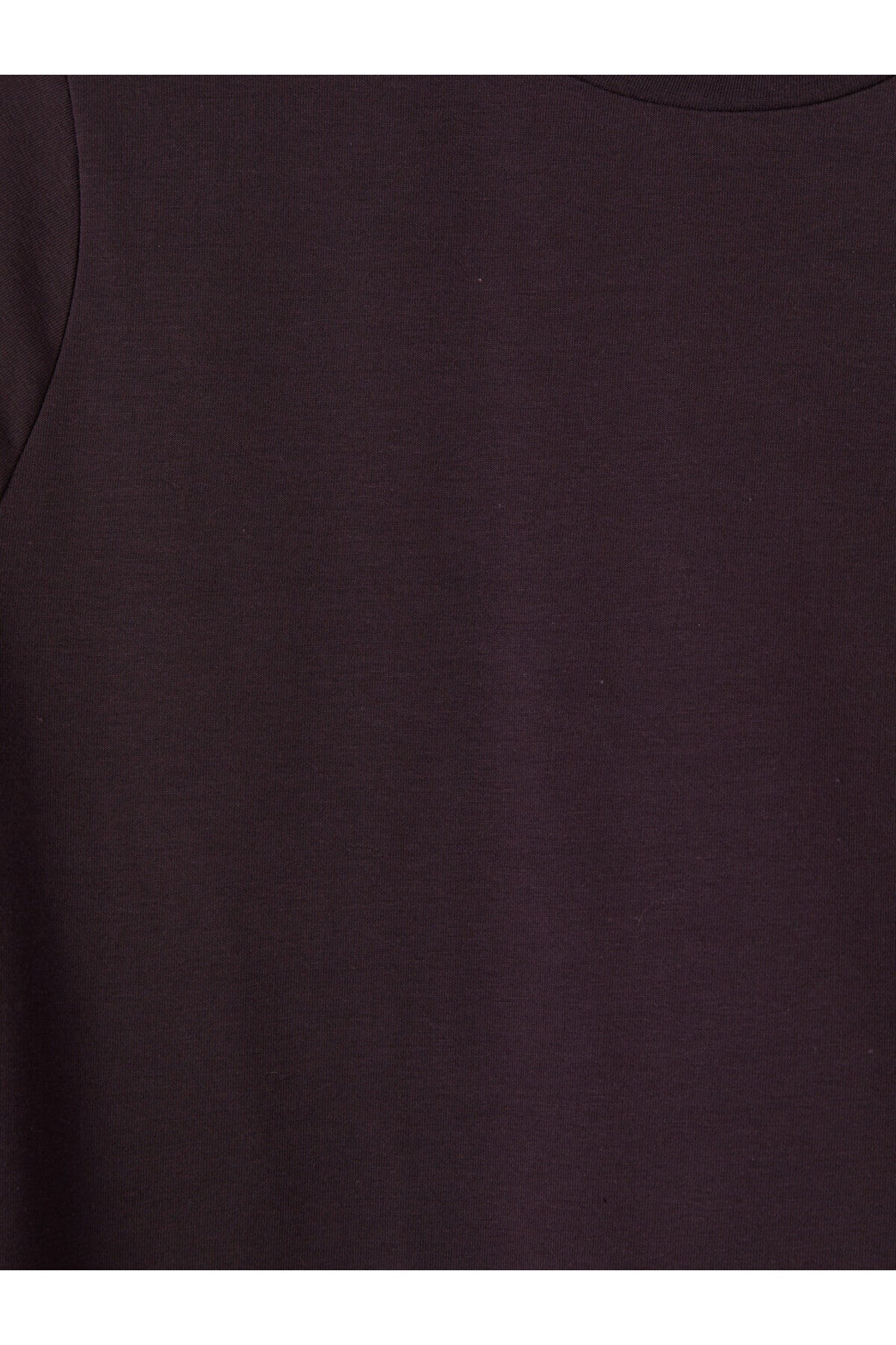 LC Waikiki Kadın Uzun Kollu T-Shirt W6DD29F8 - Koyu Mor