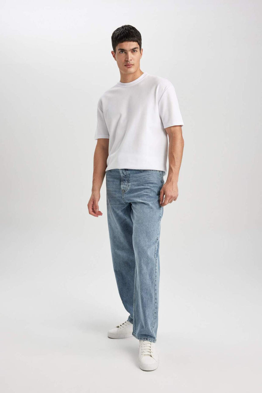 DeFacto Erkek Jean Pantolon B3926AX - Açık Mavi
