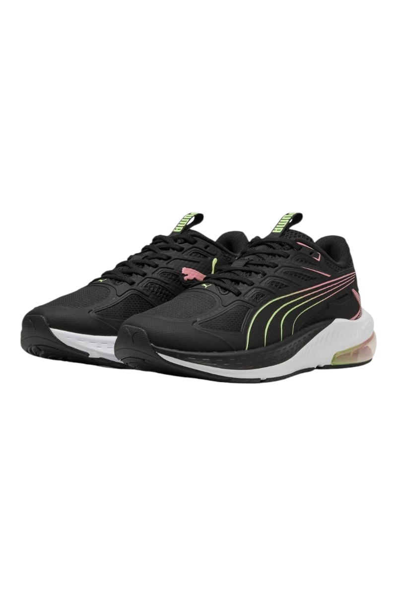Sporline Puma X-Cell Lightspeed siyah ve pembe detaylı kadın koşu ayakkabısı