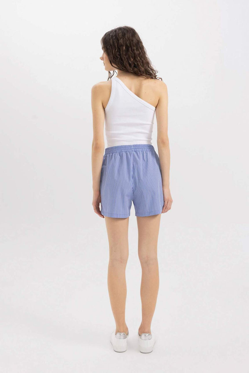 Defacto Kadın Short C9303Ax - Mavi