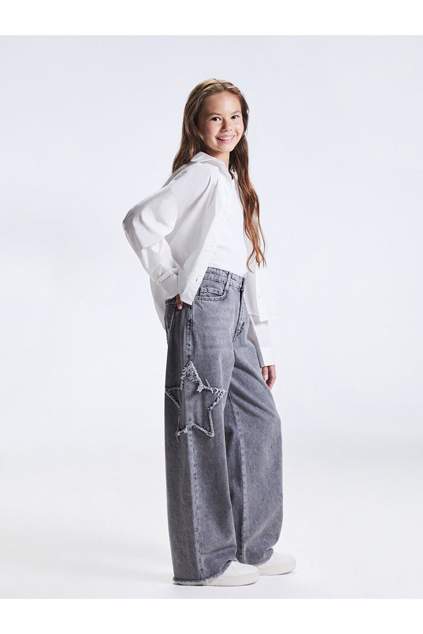 LC Waikiki Çocuk Jean Pantolon W5IQ37AD - Gri