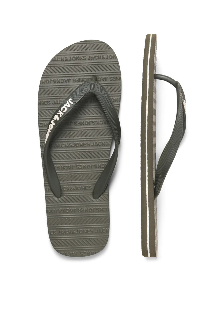 JACK&JONES JFWBASIC FLIP FLOP LN 12230631 - Koyu Zeytin Yeşili