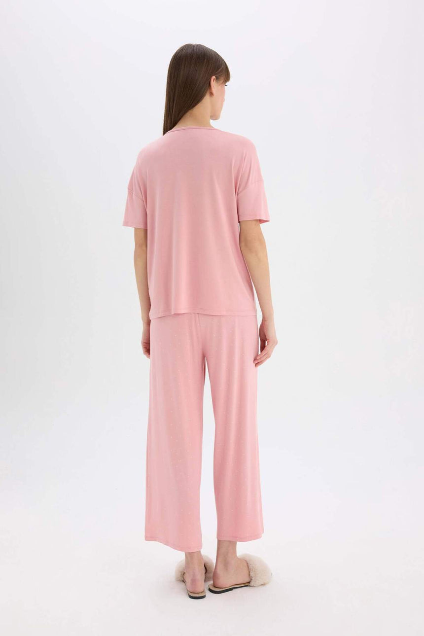 Defacto Kadın Knitted Sets D8454Ax - Gül Kurusu