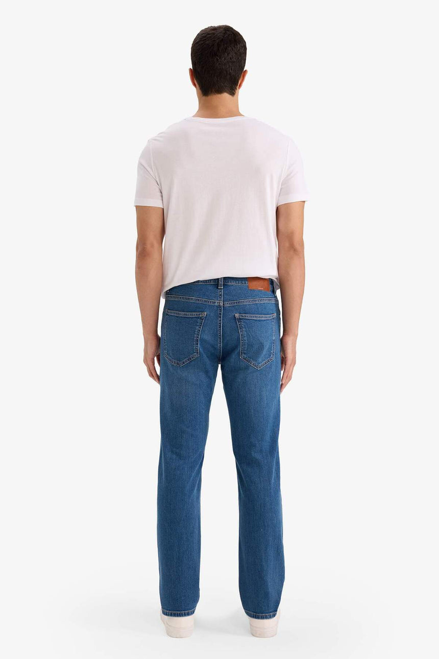 DeFacto A6948AX Erkek Jean Pantolon - Mavi